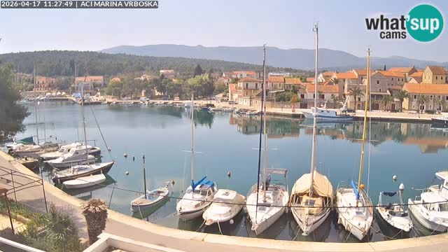 Vrboska livecam | Isola di Hvar | Croazia