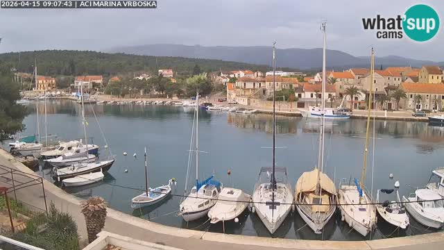 Spletna kamera Vrboska | Otok Hvar | Hrvaška