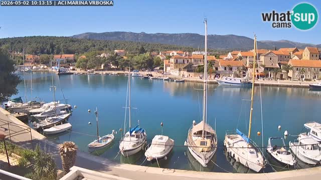 Vrboska web kamera | otom Hvar | Dalmacija