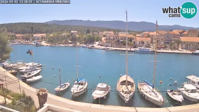 Vrboska web kamera | otom Hvar | Dalmacija