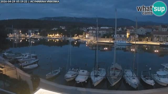 Vrboska livecam | Isola di Hvar | Croazia