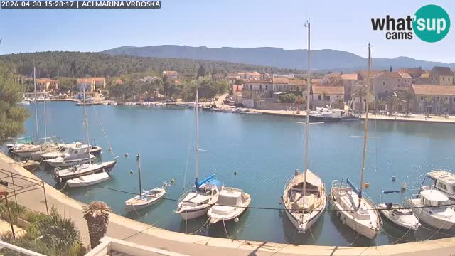Vrboska livecam | Isola di Hvar | Croazia