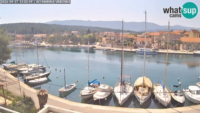 Vrboska livecam | Isola di Hvar | Croazia