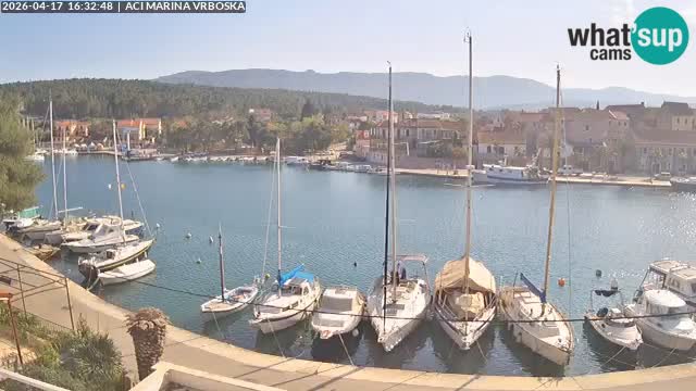 Spletna kamera Vrboska | Otok Hvar | Hrvaška