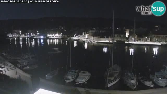 Vrboska livecam | Isola di Hvar | Croazia