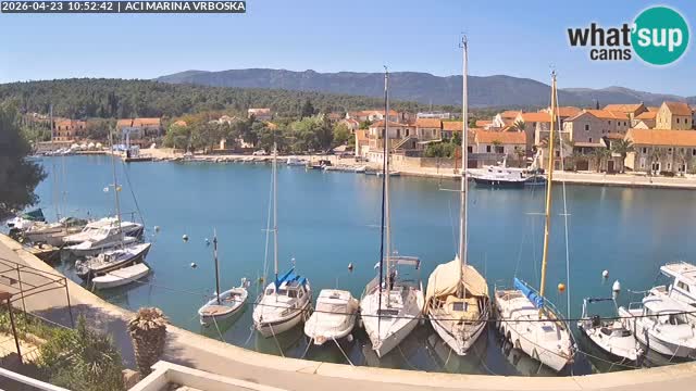 Vrboska web kamera | otom Hvar | Dalmacija