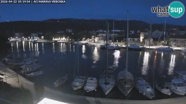 Spletna kamera Vrboska | Otok Hvar | Hrvaška