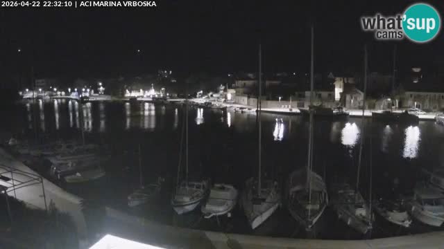Spletna kamera Vrboska | Otok Hvar | Hrvaška
