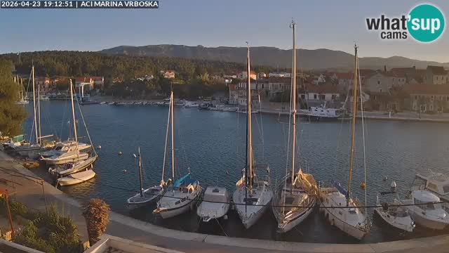 Vrboska web kamera | otom Hvar | Dalmacija