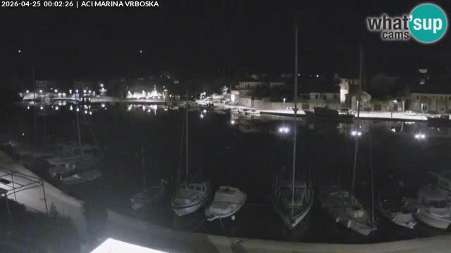 Vrboska livecam | Isola di Hvar | Croazia