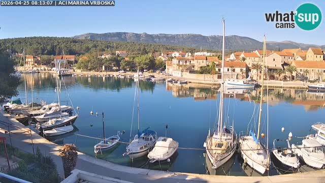 Vrboska livecam | Isola di Hvar | Croazia