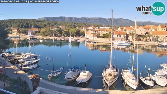 Vrboska web kamera | otom Hvar | Dalmacija