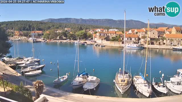 Vrboska livecam | Isola di Hvar | Croazia