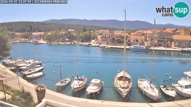 Vrboska web kamera | otom Hvar | Dalmacija