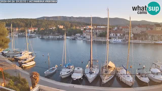 Vrboska web kamera | otom Hvar | Dalmacija