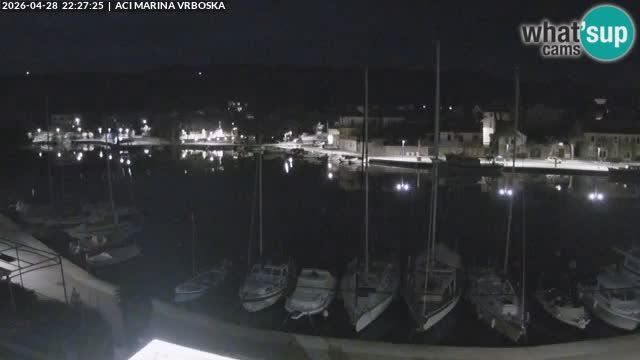 Vrboska web kamera | otom Hvar | Dalmacija