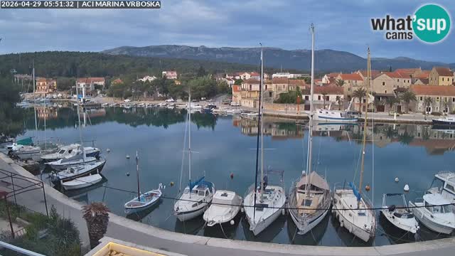 Spletna kamera Vrboska | Otok Hvar | Hrvaška