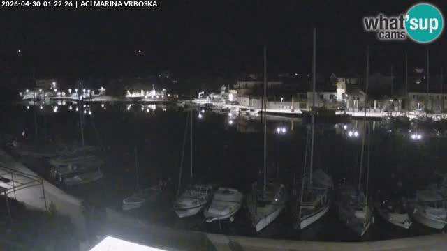 Spletna kamera Vrboska | Otok Hvar | Hrvaška