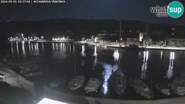 Spletna kamera Vrboska | Otok Hvar | Hrvaška