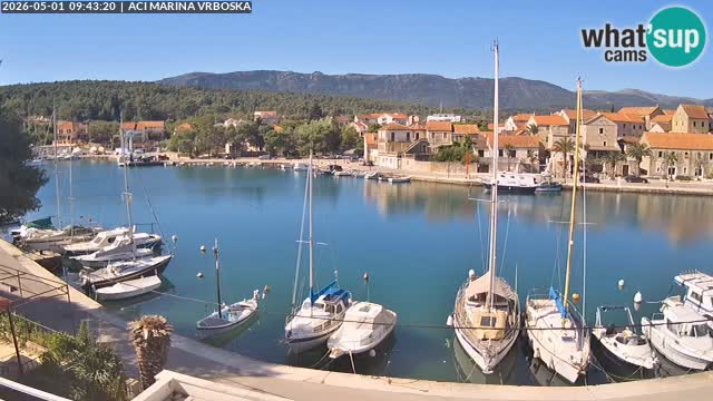 Vrboska web kamera | otom Hvar | Dalmacija