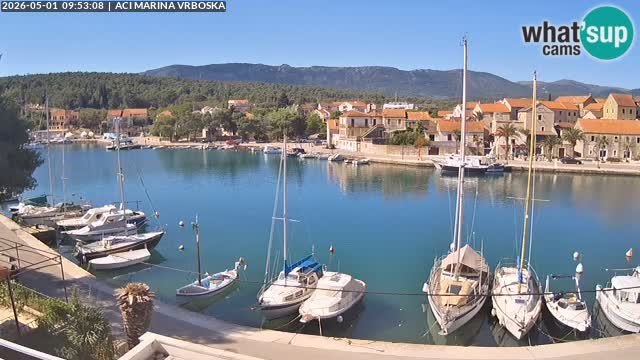 Vrboska web kamera | otom Hvar | Dalmacija