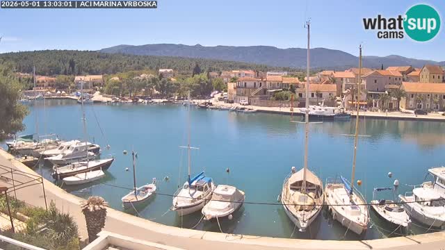 Vrboska web kamera | otom Hvar | Dalmacija