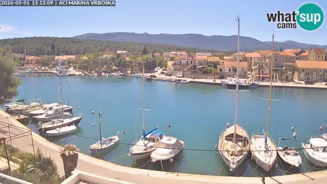 Vrboska livecam | Isola di Hvar | Croazia