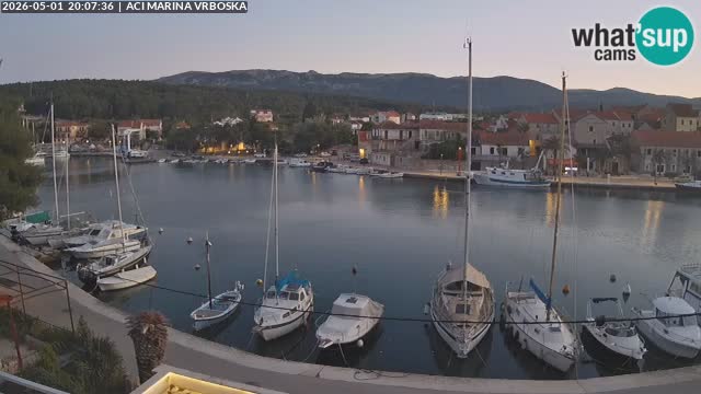 Vrboska web kamera | otom Hvar | Dalmacija