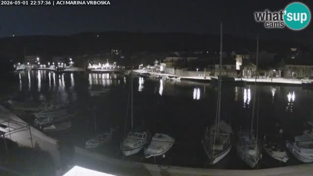Spletna kamera Vrboska | Otok Hvar | Hrvaška