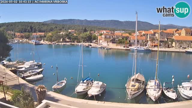 Vrboska livecam | Isola di Hvar | Croazia