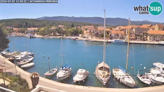 Vrboska web kamera | otom Hvar | Dalmacija