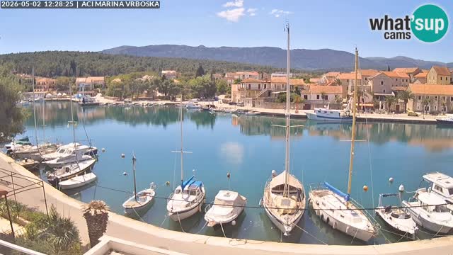 Spletna kamera Vrboska | Otok Hvar | Hrvaška