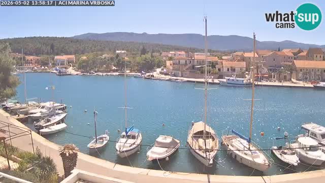 Vrboska livecam | Isola di Hvar | Croazia
