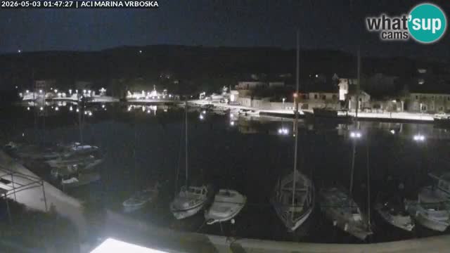 Spletna kamera Vrboska | Otok Hvar | Hrvaška