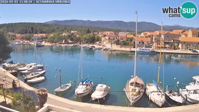 Vrboska web kamera | otom Hvar | Dalmacija