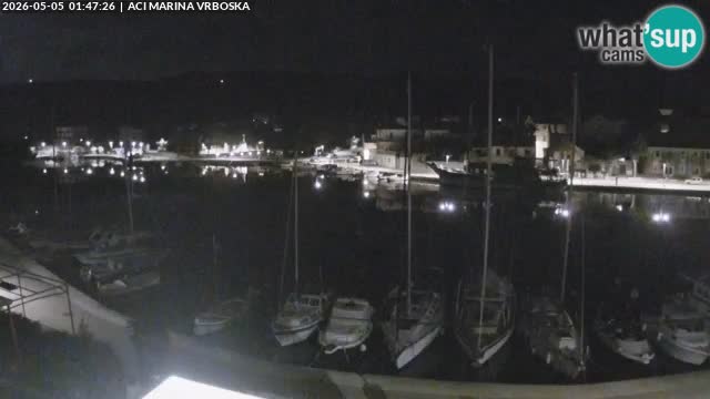 Spletna kamera Vrboska | Otok Hvar | Hrvaška