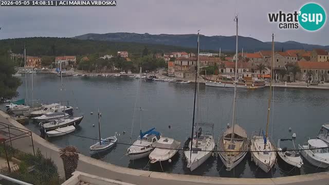Vrboska livecam | Isola di Hvar | Croazia