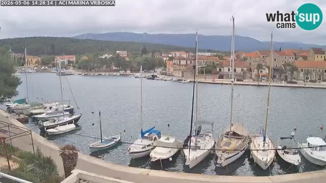 Spletna kamera Vrboska | Otok Hvar | Hrvaška