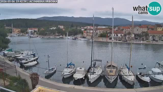 Spletna kamera Vrboska | Otok Hvar | Hrvaška
