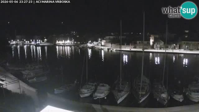 Spletna kamera Vrboska | Otok Hvar | Hrvaška
