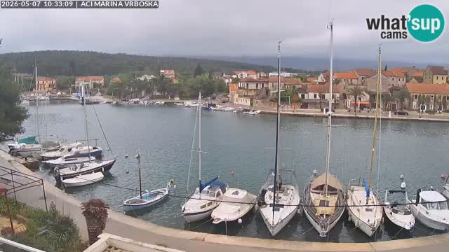 Spletna kamera Vrboska | Otok Hvar | Hrvaška