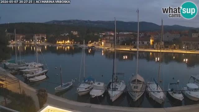 Vrboska livecam | Isola di Hvar | Croazia