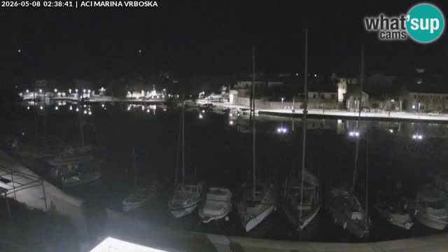 Spletna kamera Vrboska | Otok Hvar | Hrvaška