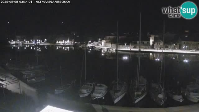 Vrboska livecam | Isola di Hvar | Croazia