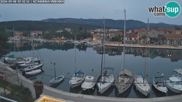Vrboska livecam | Isola di Hvar | Croazia
