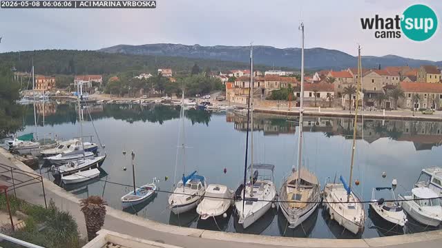 Vrboska livecam | Isola di Hvar | Croazia