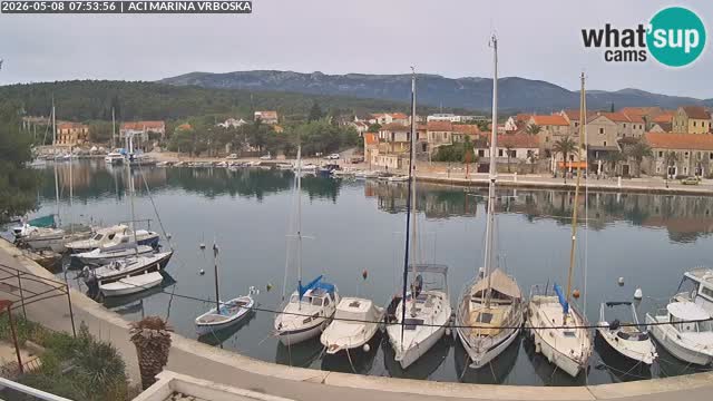 Spletna kamera Vrboska | Otok Hvar | Hrvaška