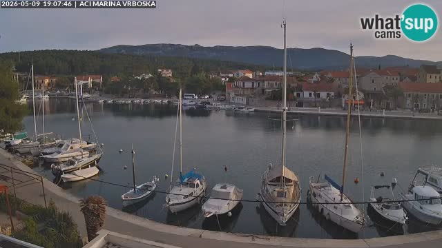 Vrboska livecam | Isola di Hvar | Croazia