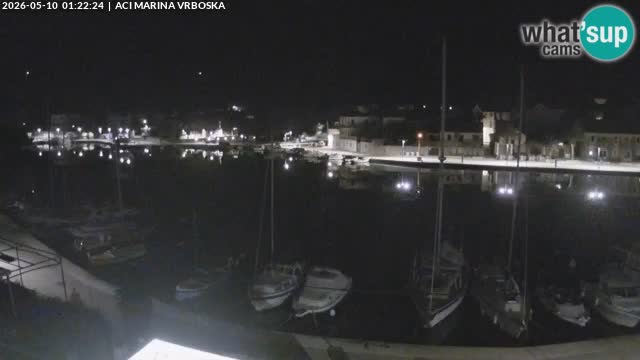 Vrboska livecam | Isola di Hvar | Croazia