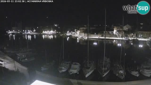 Spletna kamera Vrboska | Otok Hvar | Hrvaška